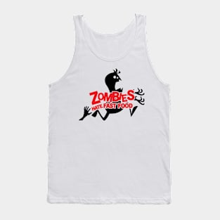 Hate fast food (2) Tank Top